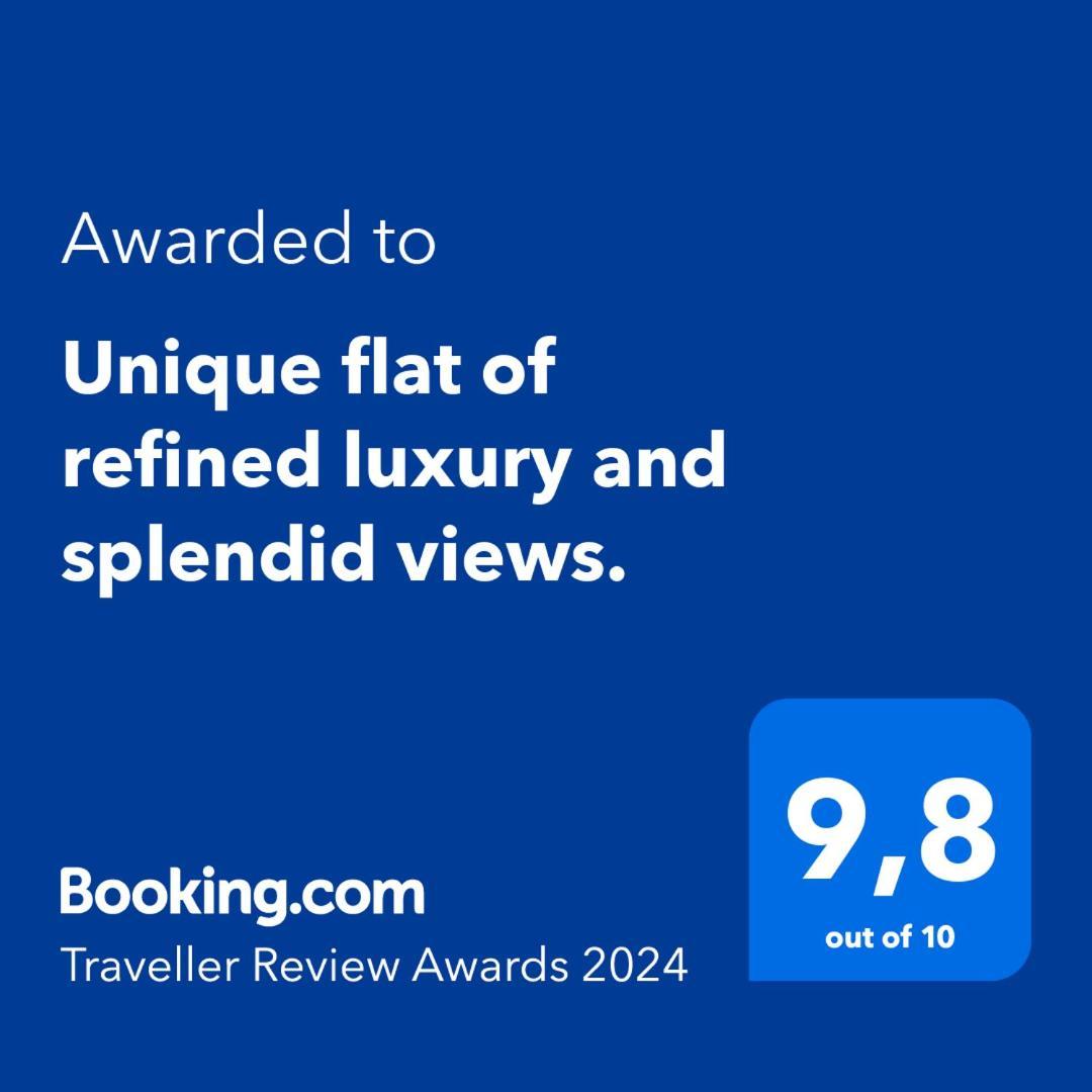 Unique Flat Of Refined Luxury And Splendid Views. Leilighet Kavála Eksteriør bilde