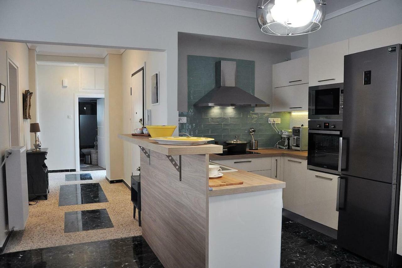 Unique Flat Of Refined Luxury And Splendid Views. Leilighet Kavála Eksteriør bilde